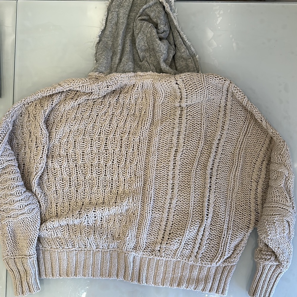 FREE PEOPLE Knit Sweater | X-Small | Oversized - Picture 5 of 6